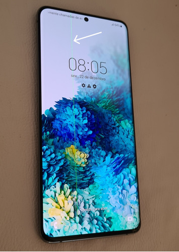 Samsung Galaxy S20 Plus 128gb Cinza Usado (com Detalhes)