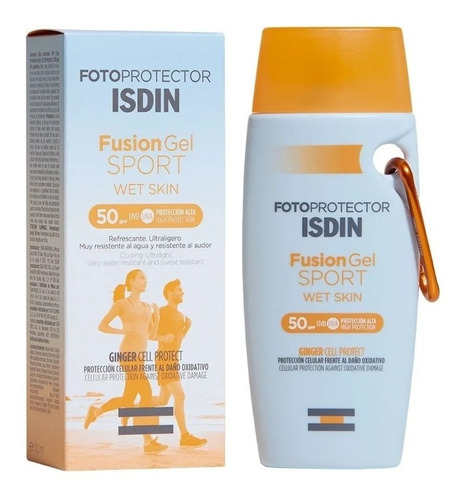 Gel Fotoprotector Isdin Fusion Sport Wet Skin Spf 50+ 50ml