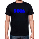 Sega Remera Retro Logo Videojuegos Algodon
