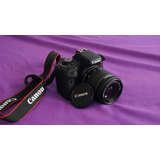  Canon Eos Rebel T6i + Lente 18-55mm Is Dslr - Impecable!