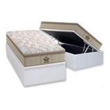 Cama Box Baú Solteiro: Colchão Ortopédico Probel D33 / Ag65