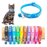 Collares Mascota Cachorros Identificadores Camadas Set 12pcs