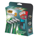 Kit 4 Aparelhos Bic Comfort 3 Sensitive + 1 Sabonete Dove Me