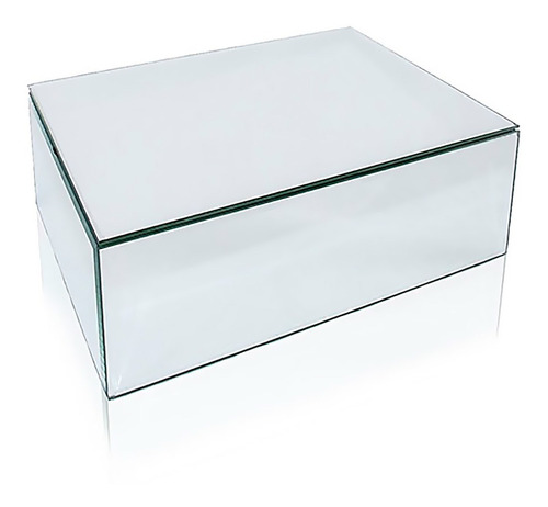 Caja Alhajero Joyero Organizador Vidrio Elegante Decorativa