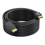 Displayport-dp A Hdmi 4k, Uvooi Adaptador De Cable De 25 Pie