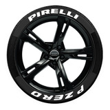 Letras Para 4 Llantas Pirelli P Zero Rubber Stickers