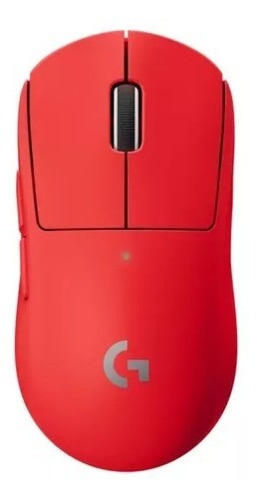 Mouse Gamer Logitech G Pro X Superlight Rojo Inalambrico