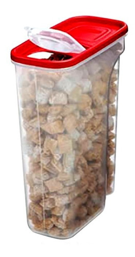 Caja  Cereal Cerealero Despachador De Cereal De Plastico 4lt