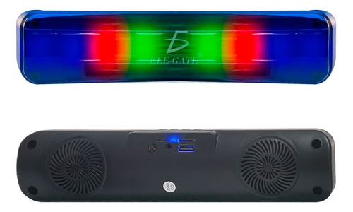 Bluetooth Rgb Bocina Para Pc, Tv, Laptop, Gamer Usb Altavoz