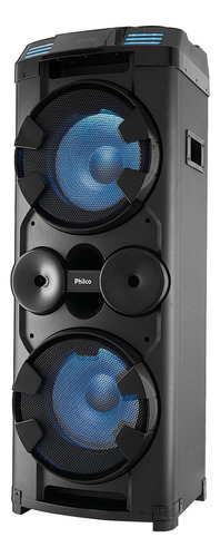 Alto-falante Philco Pcx20000 Portátil Com Bluetooth Preto 100v/240v