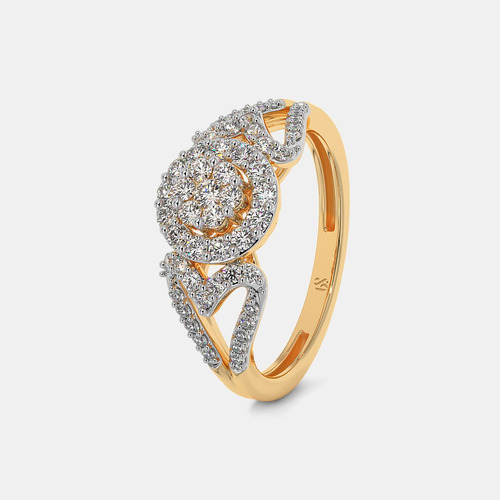 Anillo De Compromiso Vienna Oro 14k Zirconia Marod Joyas