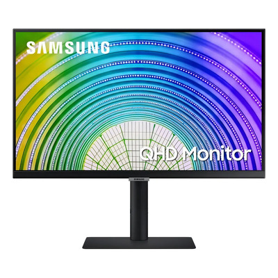 Monitor Samsung 24'' Qhd Ips 75 Hz 5 Ms Hdr10 Freesync Negro | Meses sin interés