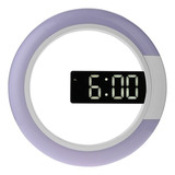 Reloj De Pared Led 3d, Reloj De Mesa Digital, Despertador, E