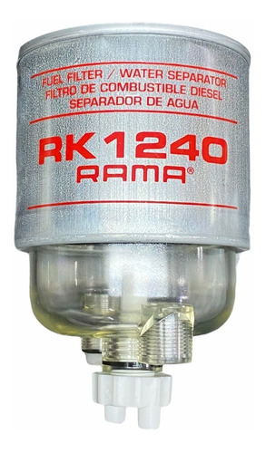 Rk1240 Filtro De Combustible Separador De Agua Rama