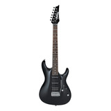 Guitarra Eléctrica Ibanez Sa Gio Gsa60 De Okoume Black Night Con Diapasón De Amaranto