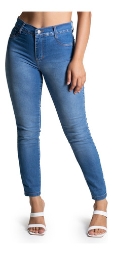 Calça Jeans Feminino Sawary Moda Feminina Tendência Bonita