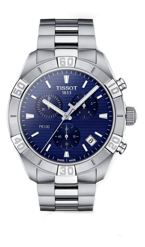Reloj Tissot Pr100 Sport Chrono T101.617.11.041.00 Original