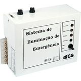 Central De Iluminação De Emergência Coletiva Siek 2412 24v.