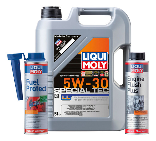 Set 3 Pzas Special Tec Ll 5w30 Fuel Protect Liqui Moly