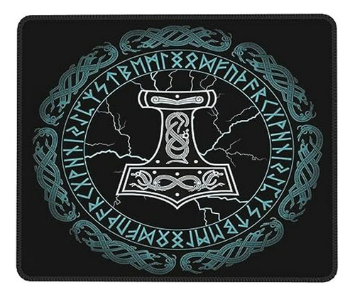 Mouse Pad De Odin, Diseño Vikingo Para Gamers