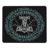 Mouse Pad De Odin, Diseño Vikingo Para Gamers