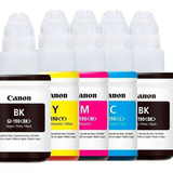 Kit 4 Tinta Para Impressora Canon 4x Cores G3100 G3110 G4100