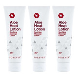 3 Aloe Heat Lotion Forever Livig Locion Corporal Caliente