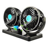 Mini Ventilador 12v Veicular Automotivo Portátil Pás Preto