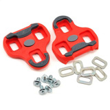 Placas Clips Calas Look Kéo Grip Rojo 9° Para Pedales - Ruta