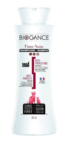 Shampoo Fleas Away Cat (repelente De Insectos), Biogance.