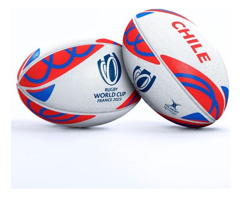 Pelota Rugby Gilbert Ball Rwc Mundial Francia 2023 N°5 Chile