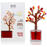 Difusor Mikado Ambientador Árbol 90ml Frutos Rojos, Sys