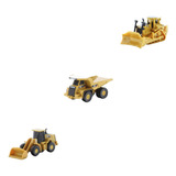 Set 3 Micro Máquinas Caterpillar ® Cat ® Micro Constructors