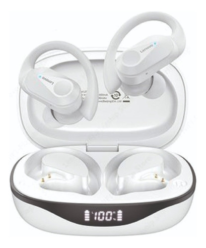 Auriculares Inear Lenovo Livepods Lp75 Bluetooth 5.3 Blanco 