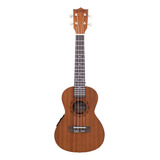 Ukulele Concert Spring Us-23 Eletrico Ativo