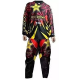 Conjunto Pantalon Y Buzo Motocross Rockstar - En Rpm