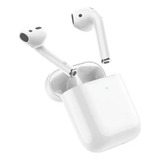 AirPods Hoco Ew41 Blanco 6 Horas.