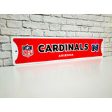 Cuadro Cardinals Arizona Nfl Letrero De Metal Estilo Origina