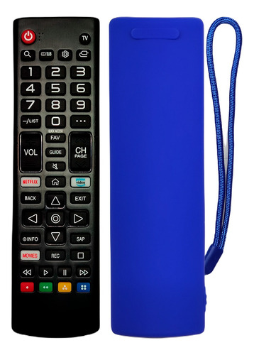 Control Para Pantalla Compatible Con Smart Tv LG 4k + Funda