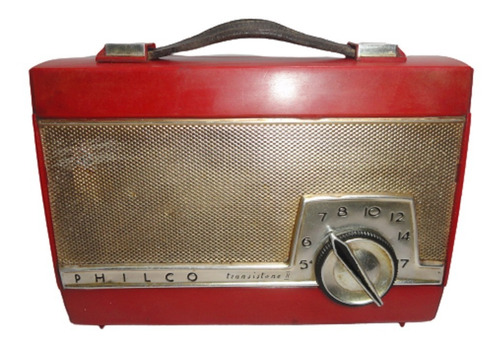 Antigo E Raro Radio Philco Transistone Ii Década De 60 