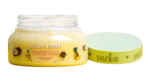 Exfoliante Facial Natural Piña Colada -sugar Scrub Sucka