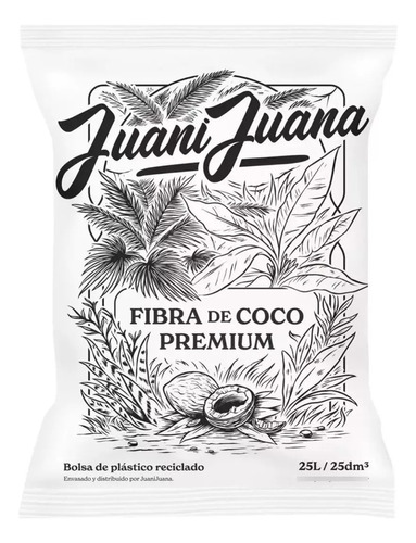 Fibra De Coco Juani Juana 35lts