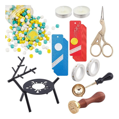 Kit Para Hacer Scrapbook Diy Con Horno De Cera De Hierro