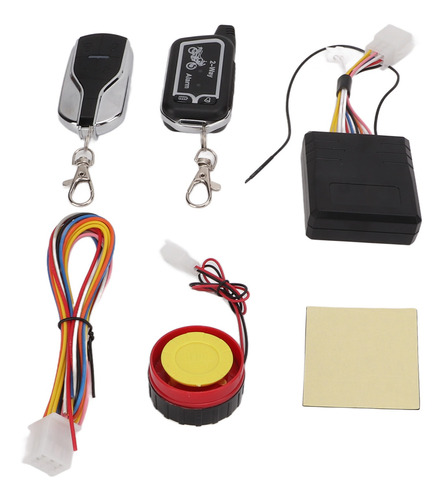 Sistema De Control Remoto Lcd Para Motocicleta, Alarma Bidir