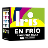 Tinte En Frío Iris Negro Azabache Para Ropa Y Telas 