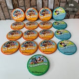 Lote 17 Broches Buttons Bottons Parque Da Disney Disneyland