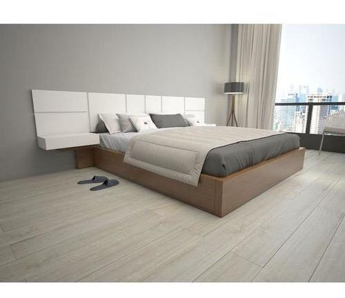 Respaldo Con Mesas De Luz Para Sommier O Cama Moderno Rm-318