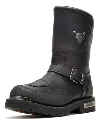 Harley Davidson Botas Botines Motociclista Biker Rider Pull