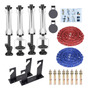 Kit Sistema Soporte Montaje En Pared Fondo Manual 2 Rodillos Kit Sistema Soporte Montaje En Pared Fondo Manual 2 Rodillos