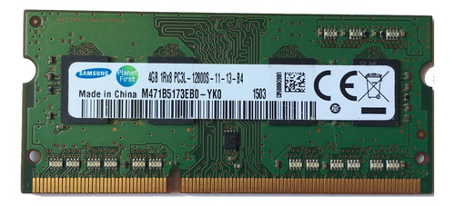 Memoria Ram Color Verde 4gb 1 Samsung M471b5173db0-yk0